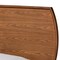 Baxton Studio Yori Mid-Century Modern Walnut Brown Finished Wood Twin Size Platform Bed 188-11112-11158-ZORO - alternate 6